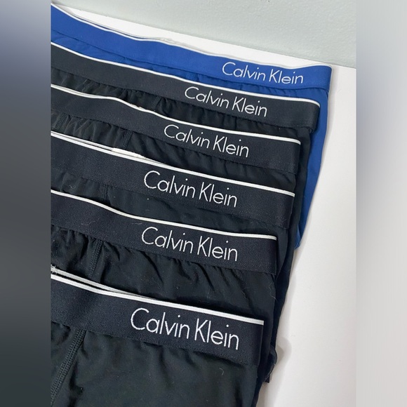 Pre-owned 6 pairs CK One Calvin Klein trunk boxerbrief medium - Picture 2 of 8